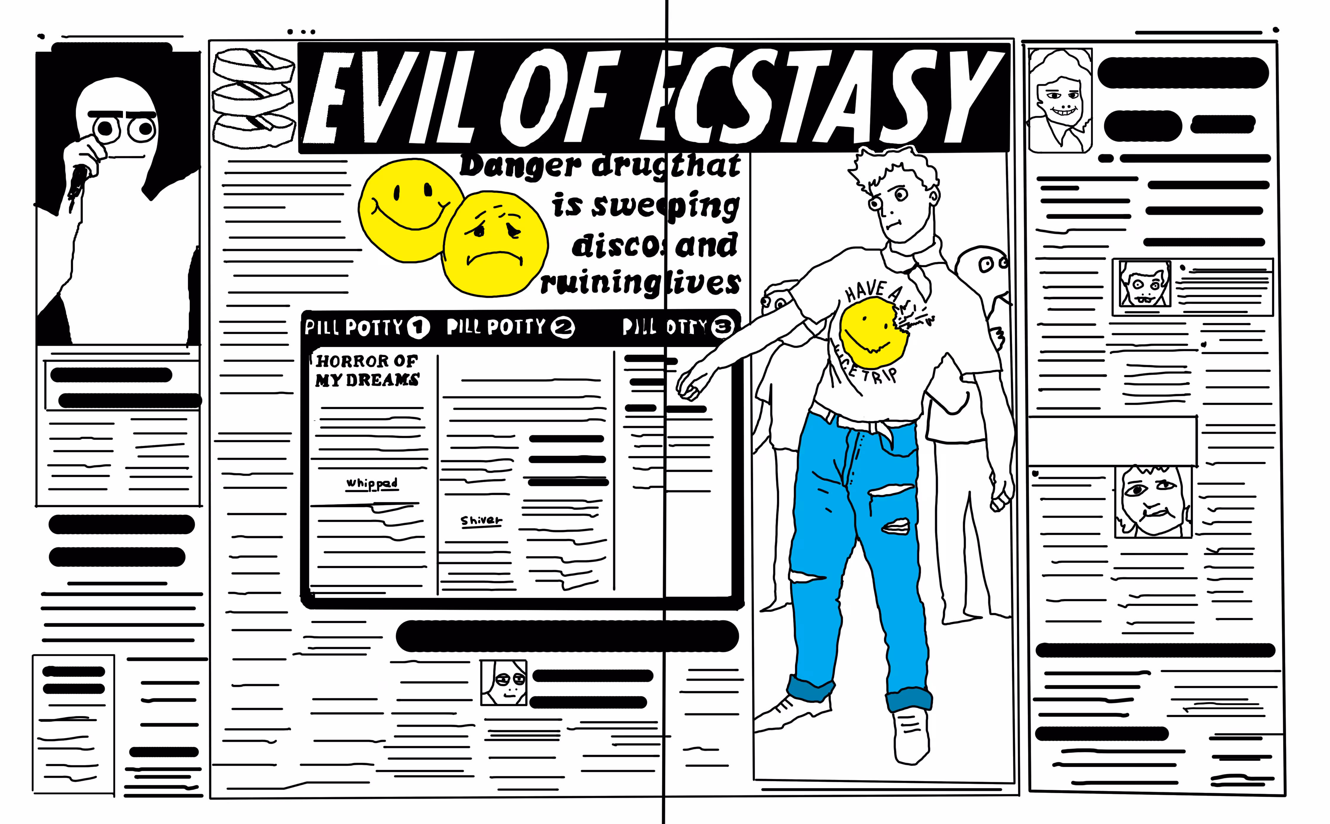 evil of ecstasy