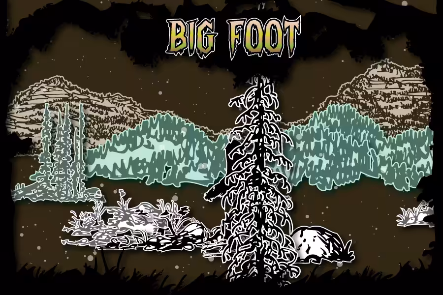 Capture Bigfoot - Wild Paper Series #237