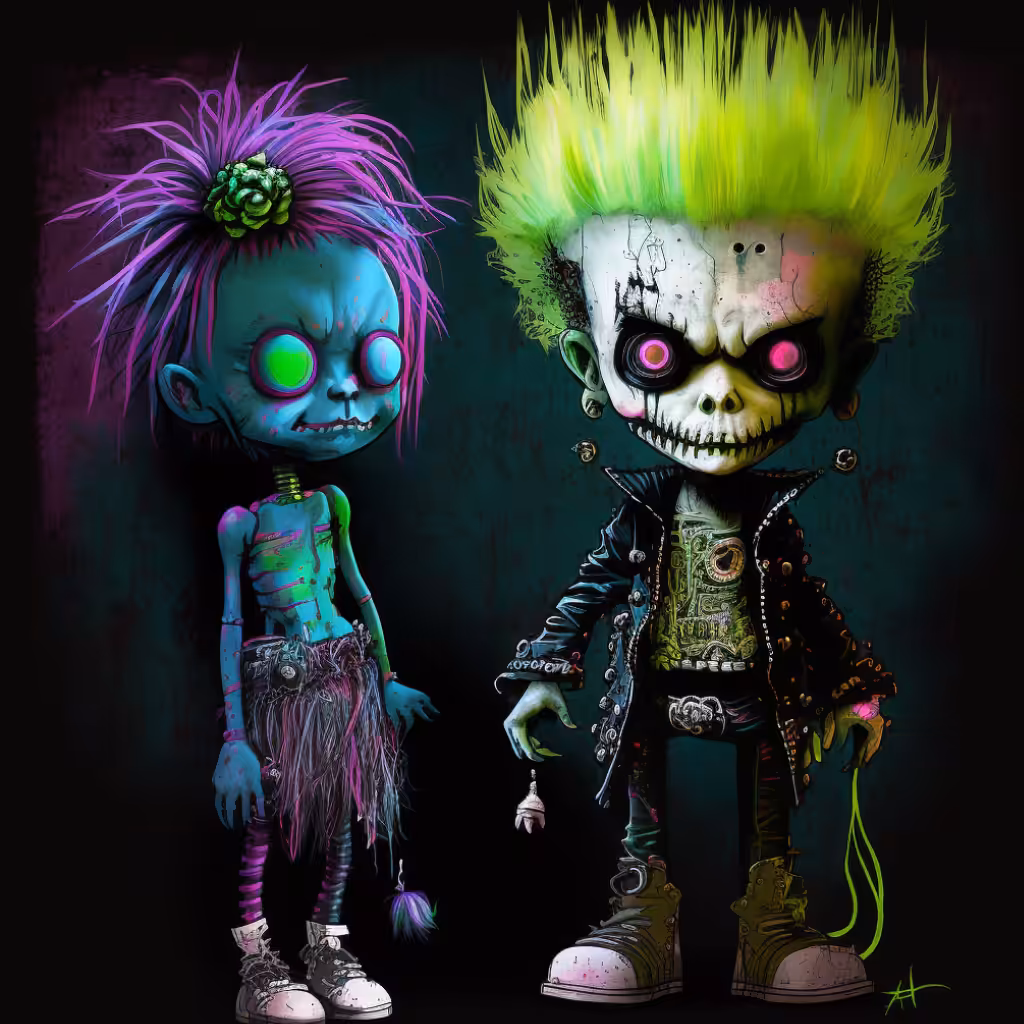 Punk and Monster #17