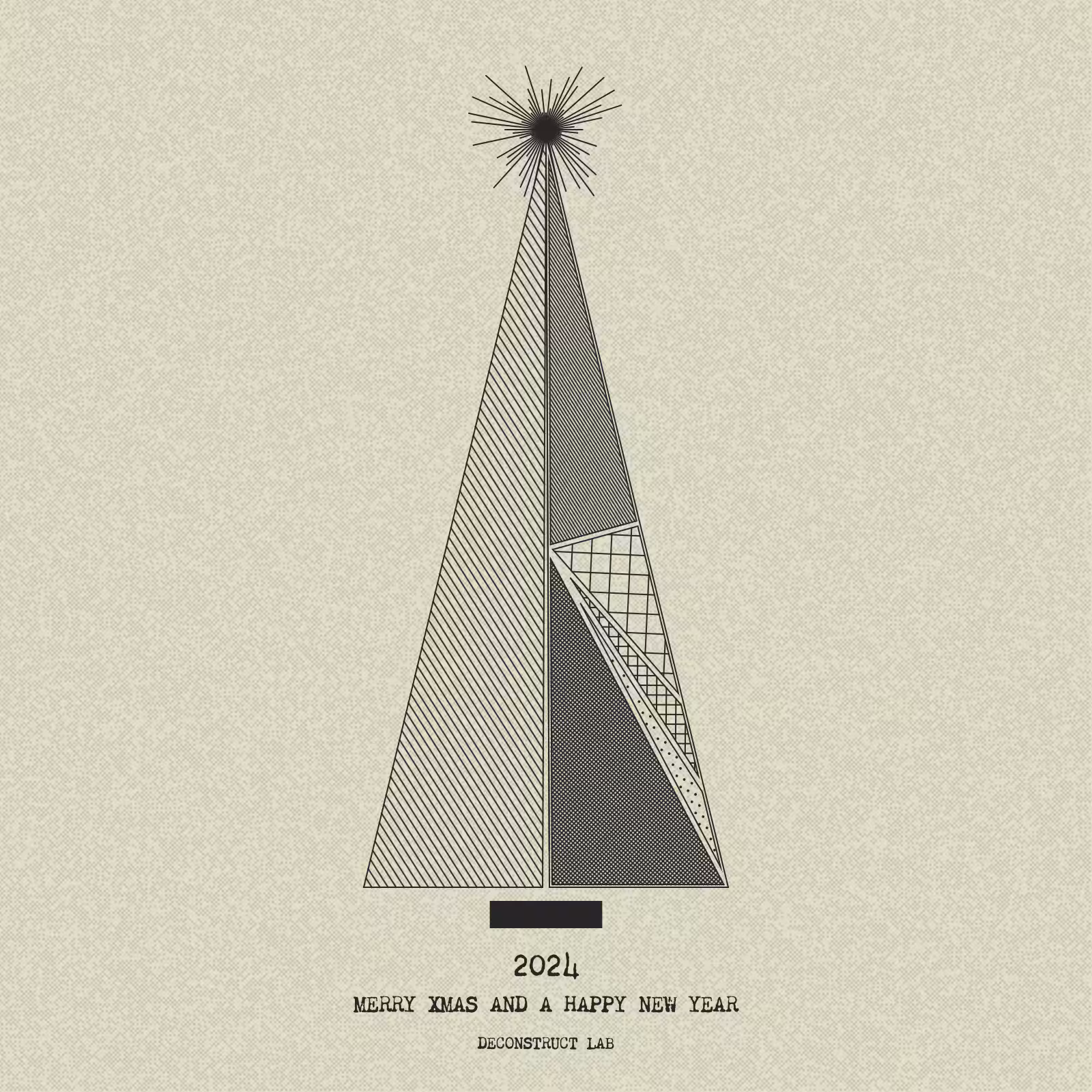 Have Yourself a Merry Little Geometric Tree #254