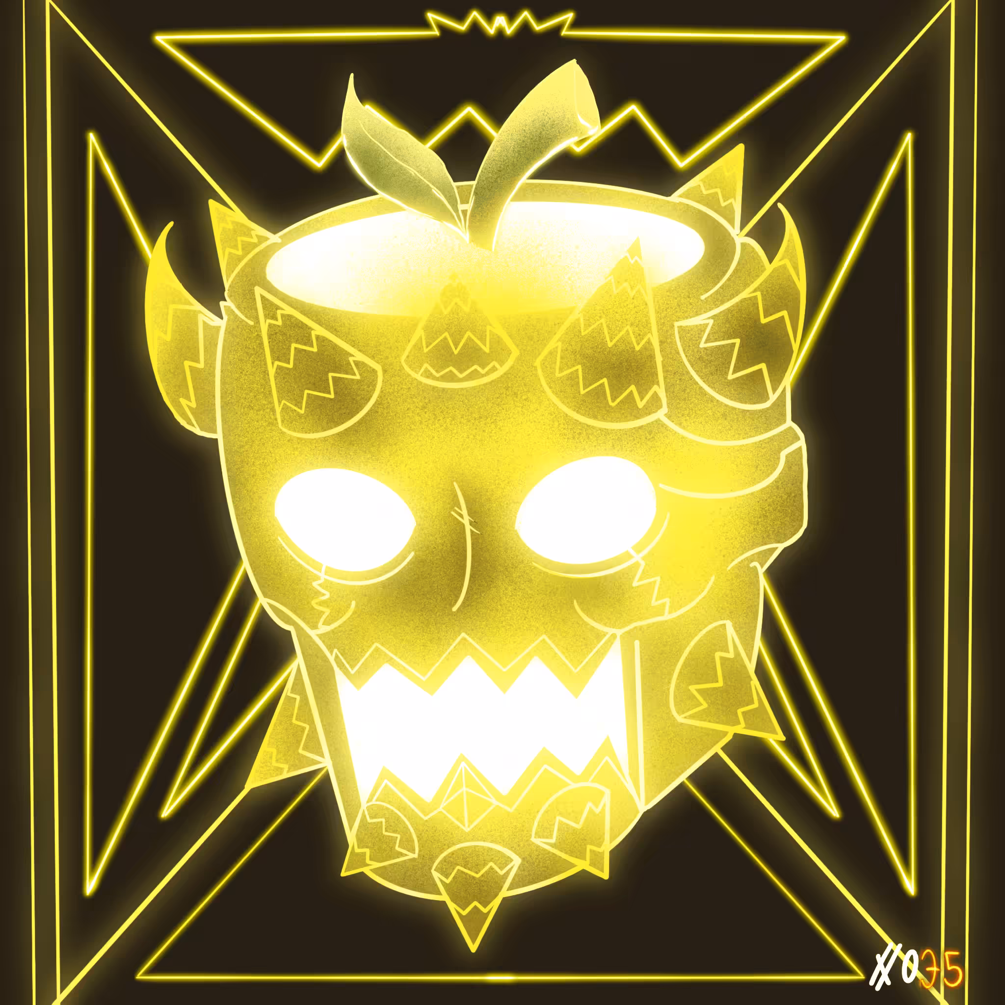 Crypto Skull #35 : Durian King of Fruit