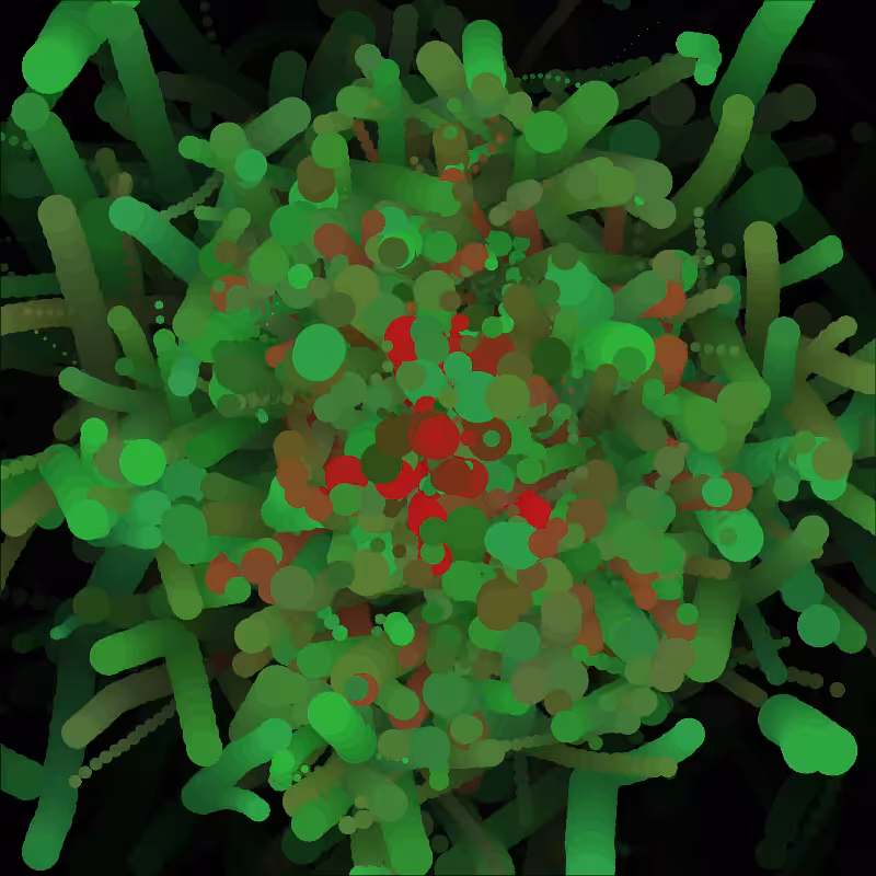 Instance Fractal Particles V1 #14