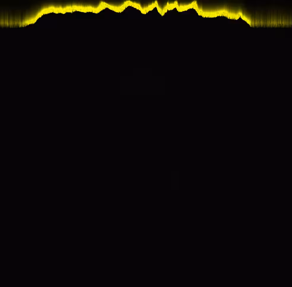 Raining Pixels #160 Lemon Glacier, Matrix Style