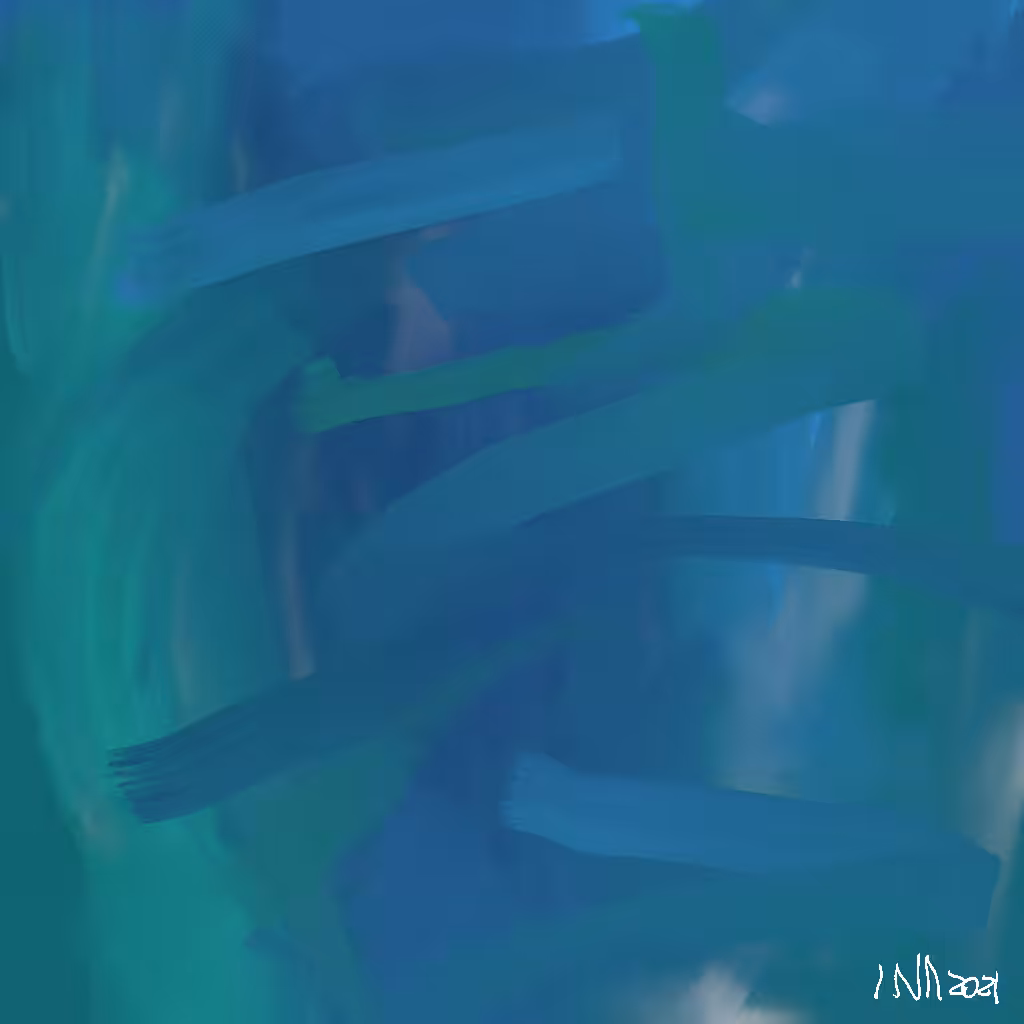azul