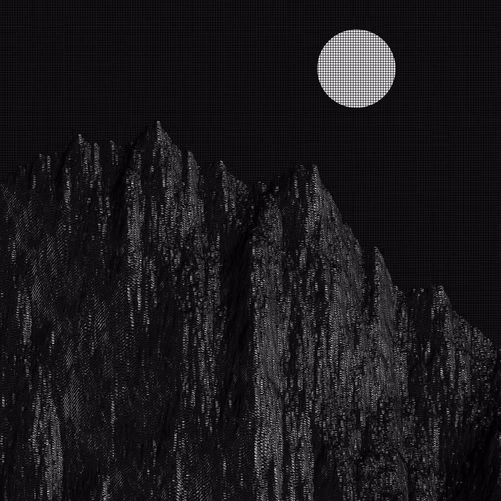 Classic generative landscape #91
