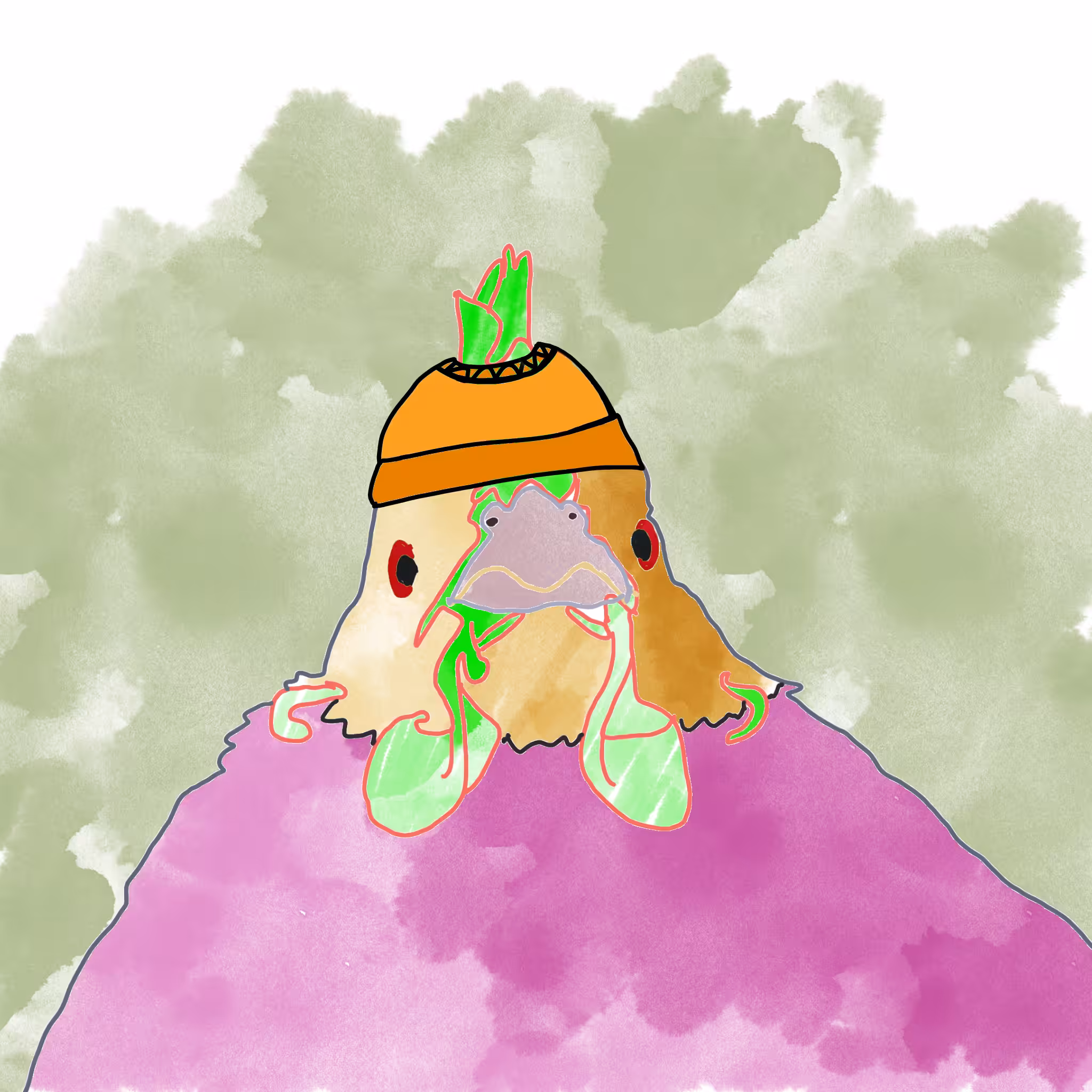 Feathery Friend #76