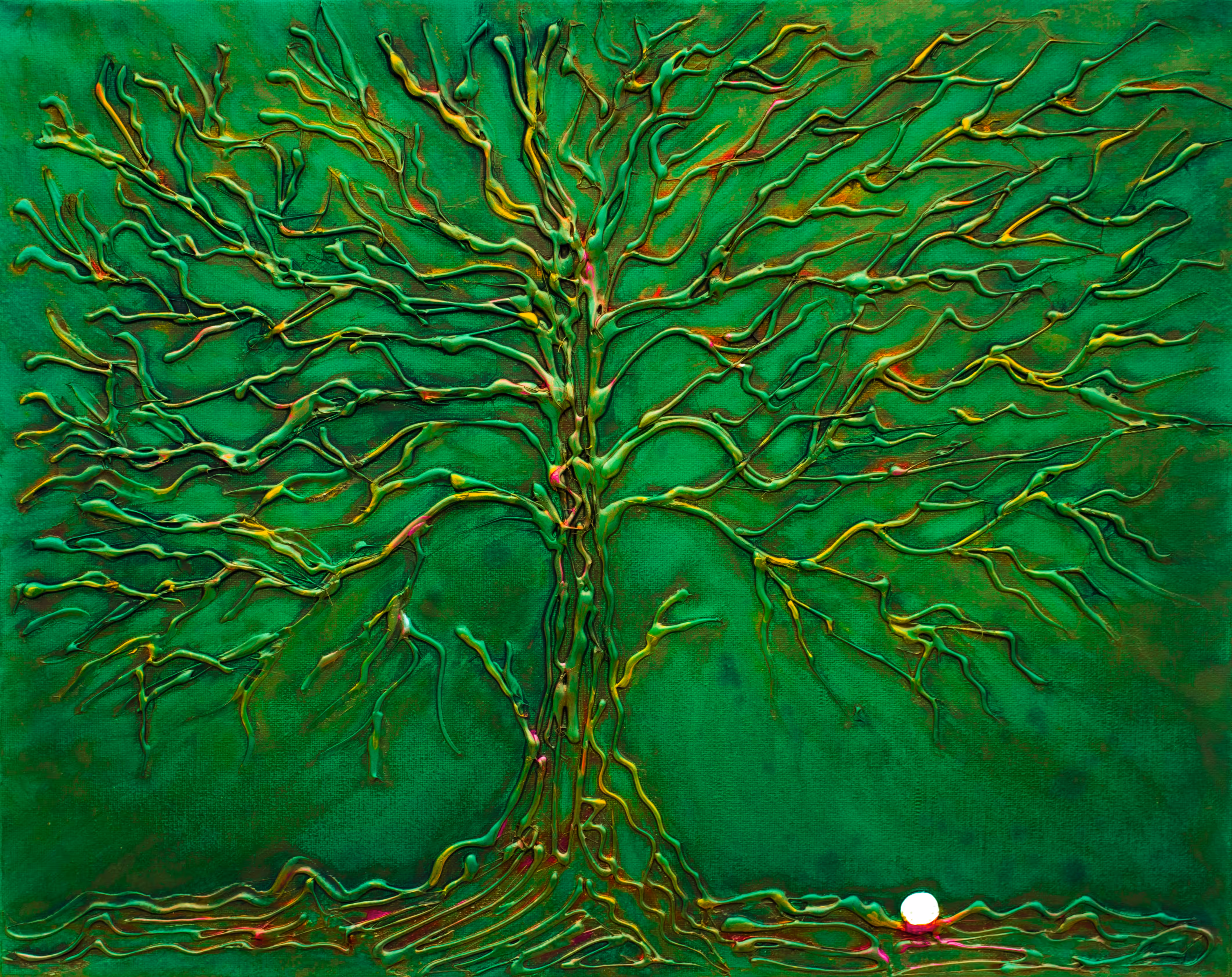Golf Tree   @ArtByLeClaireD1