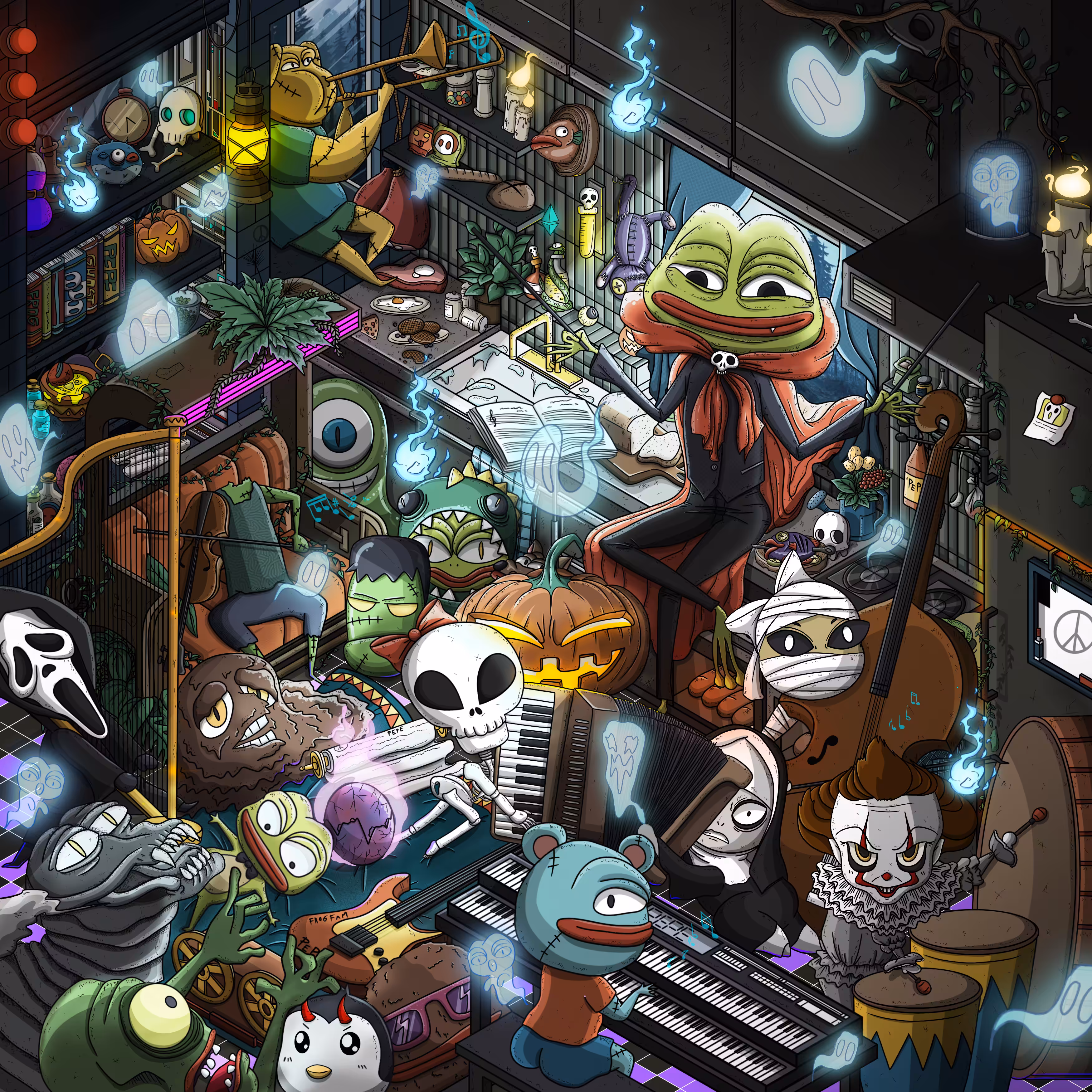 Pepe asks for a truce to attend music events