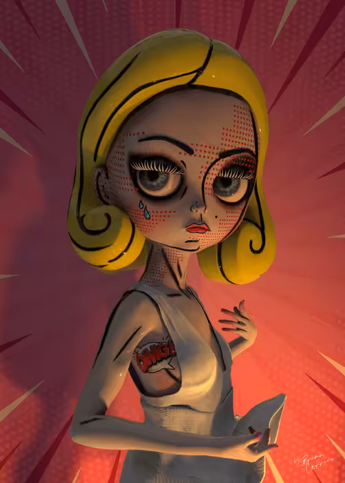 Doll collectible - Monroe