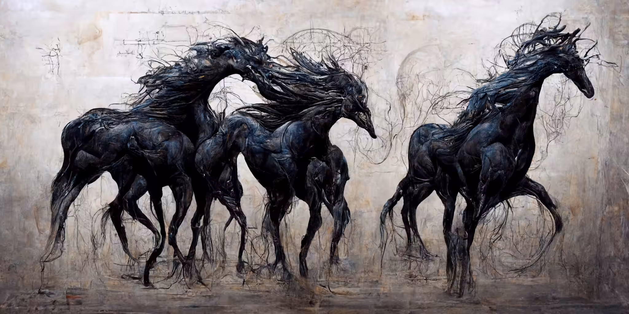 Black Horses Ai # 14