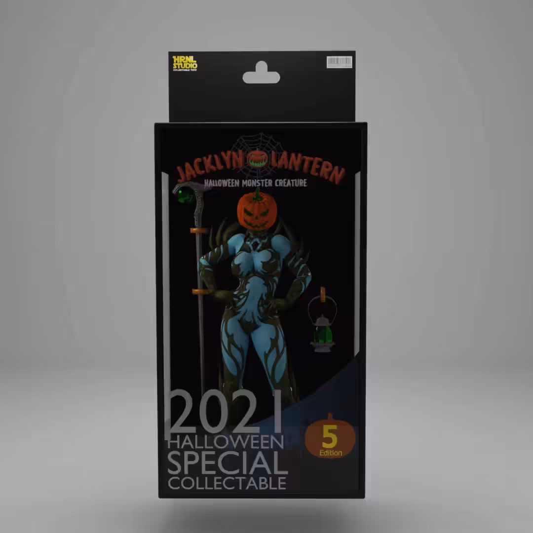 Jacklyn O' Lantern : 2021 Halloween special collectable digital toys