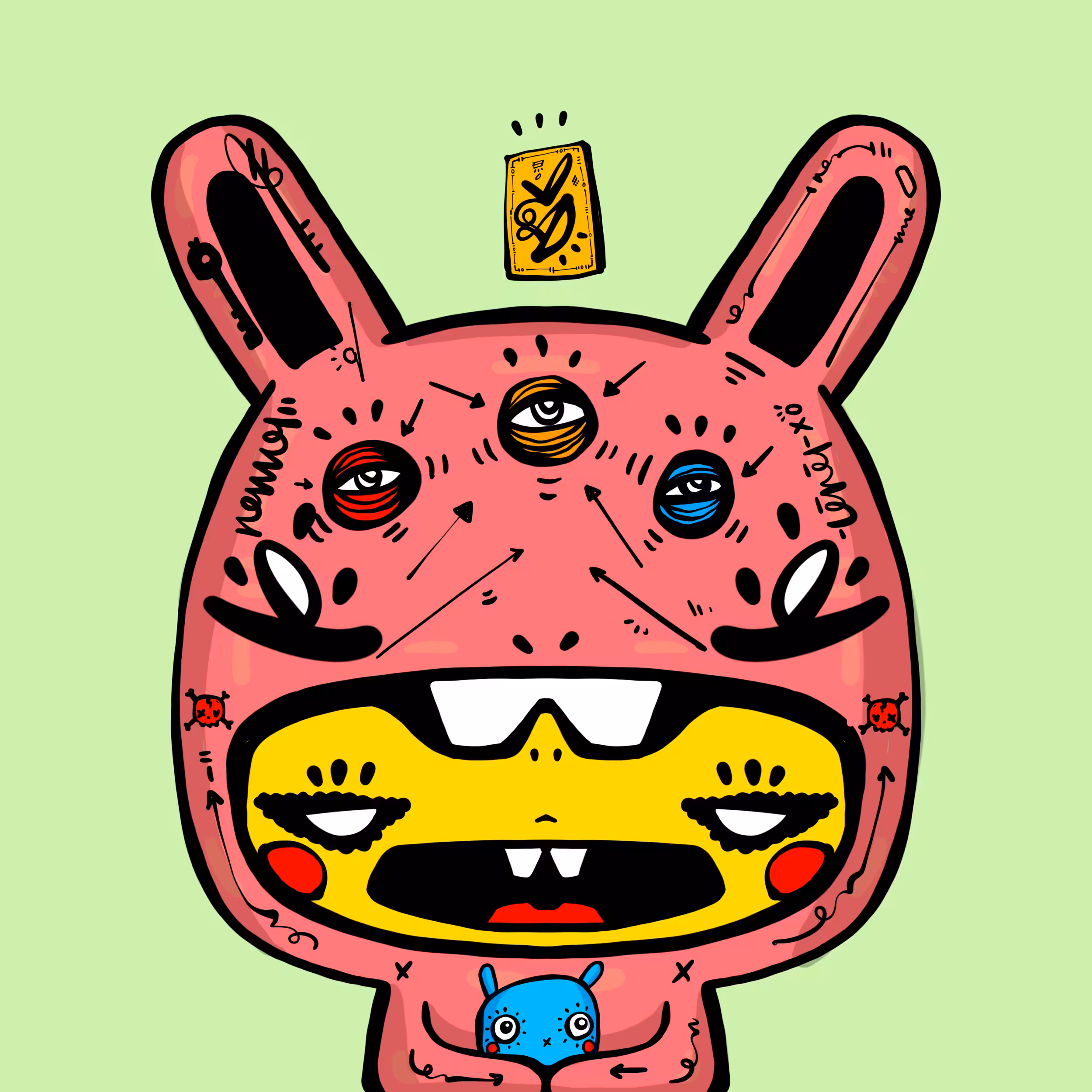 TOKYO PUNKS | BAD BUNNIES: TKP BAD BUNNY #0245