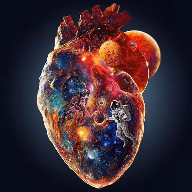 The universe within the heart