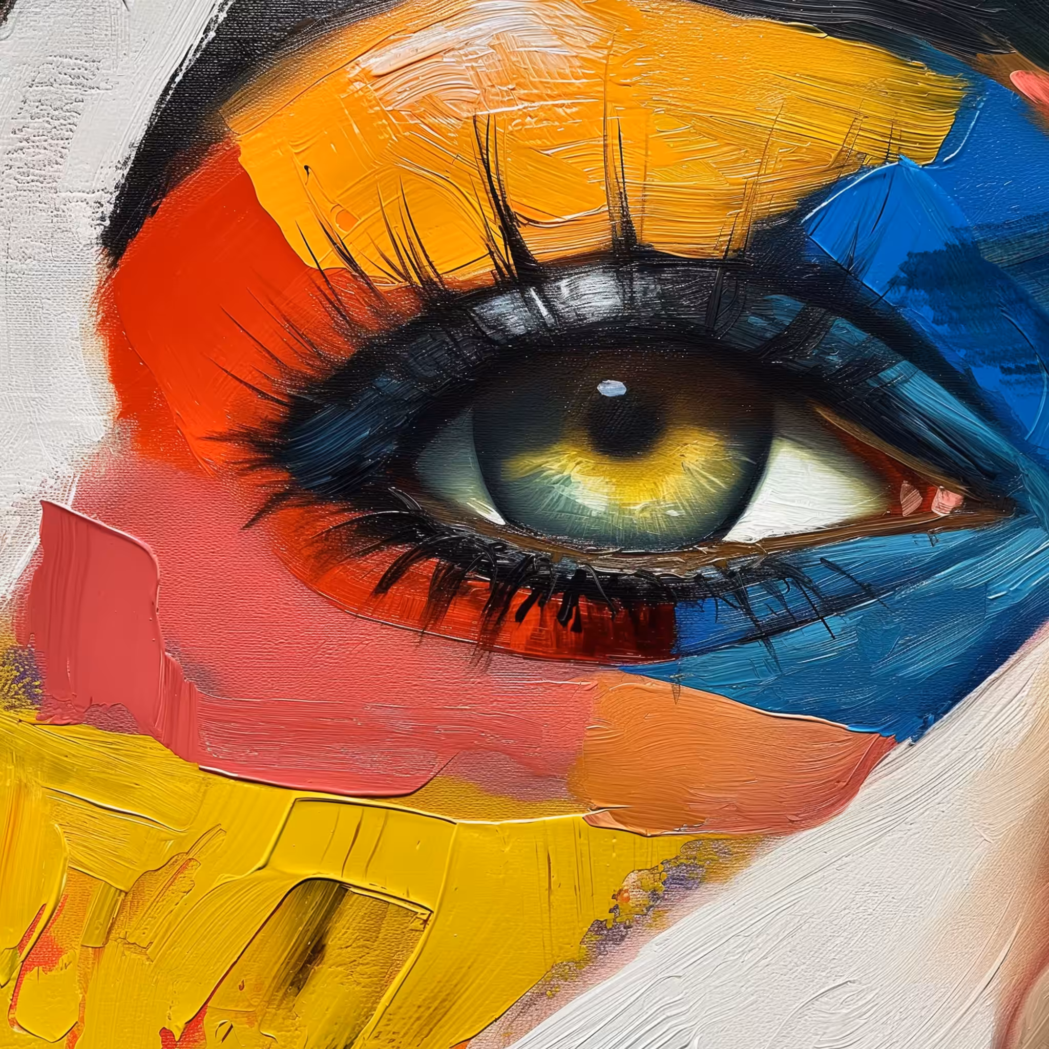 Beautiful faces - Picasso style