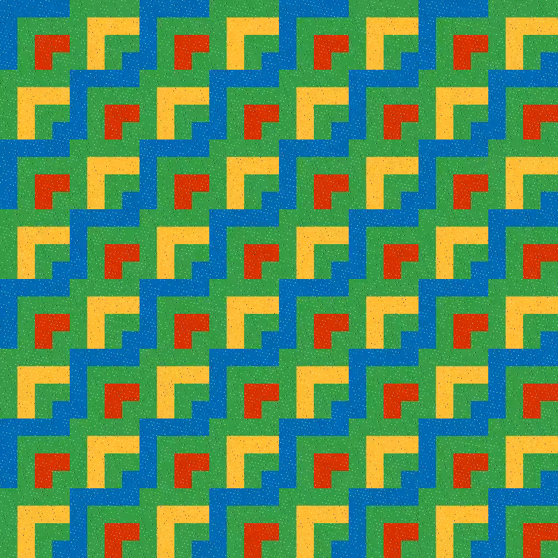 Regular Tile painting #144