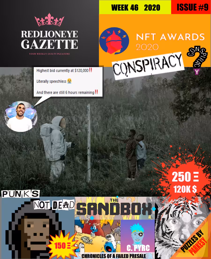 REDLIONEYE GAZETTE: 𝐑𝐄𝐃𝐋𝐈𝐎𝐍𝐄𝐘𝐄 𝐆𝐀𝐙𝐄𝐓𝐓𝐄 #𝟗