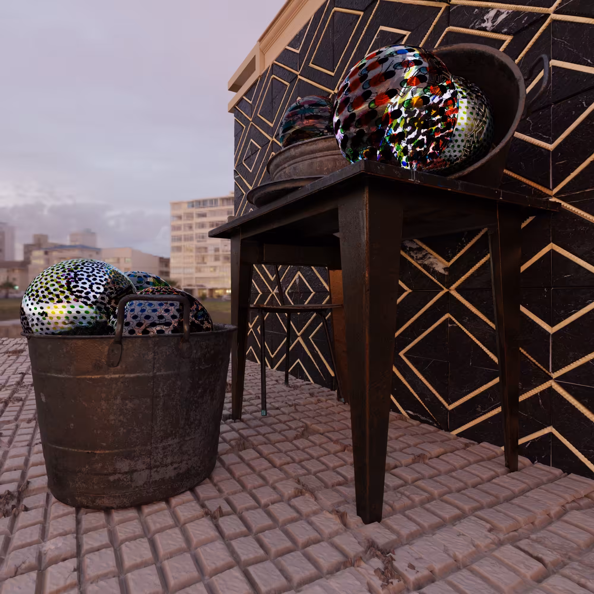 City balls