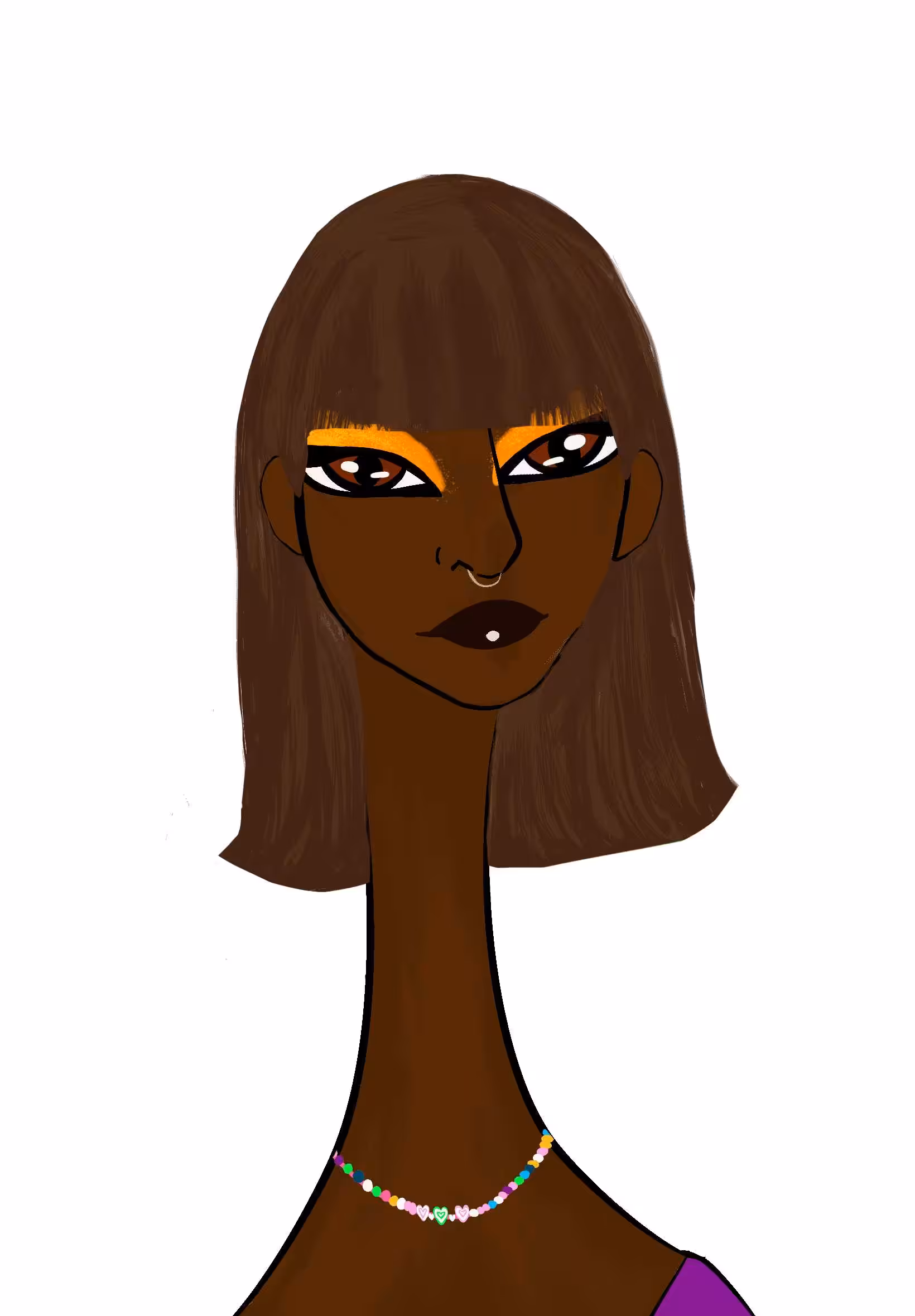 Long Neckie Lady #19