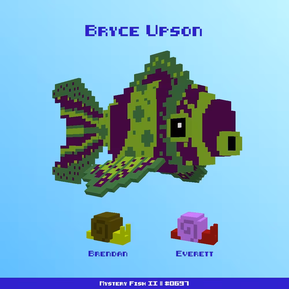 Bryce Upson :: Mystery Fish 0697/1000 
