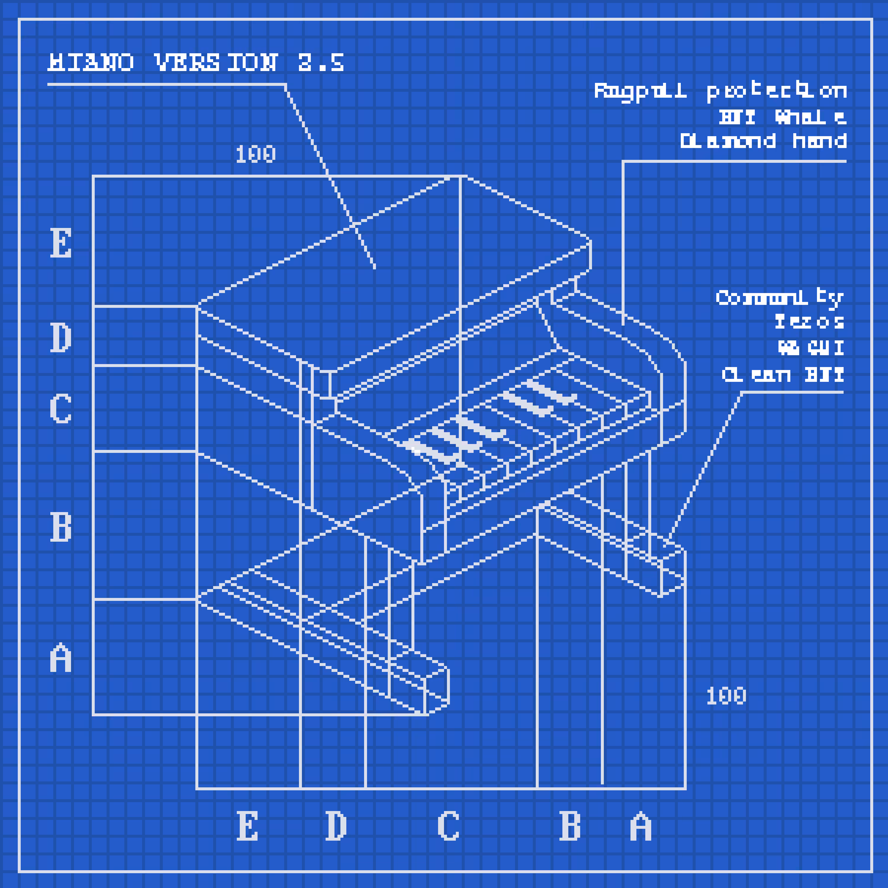 Miano #25 - Blueprint