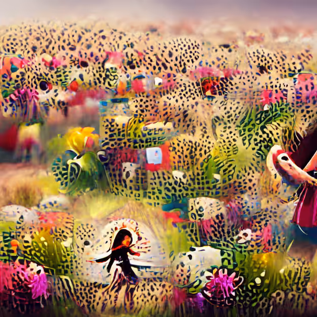 Dancing in a Field of Flowers