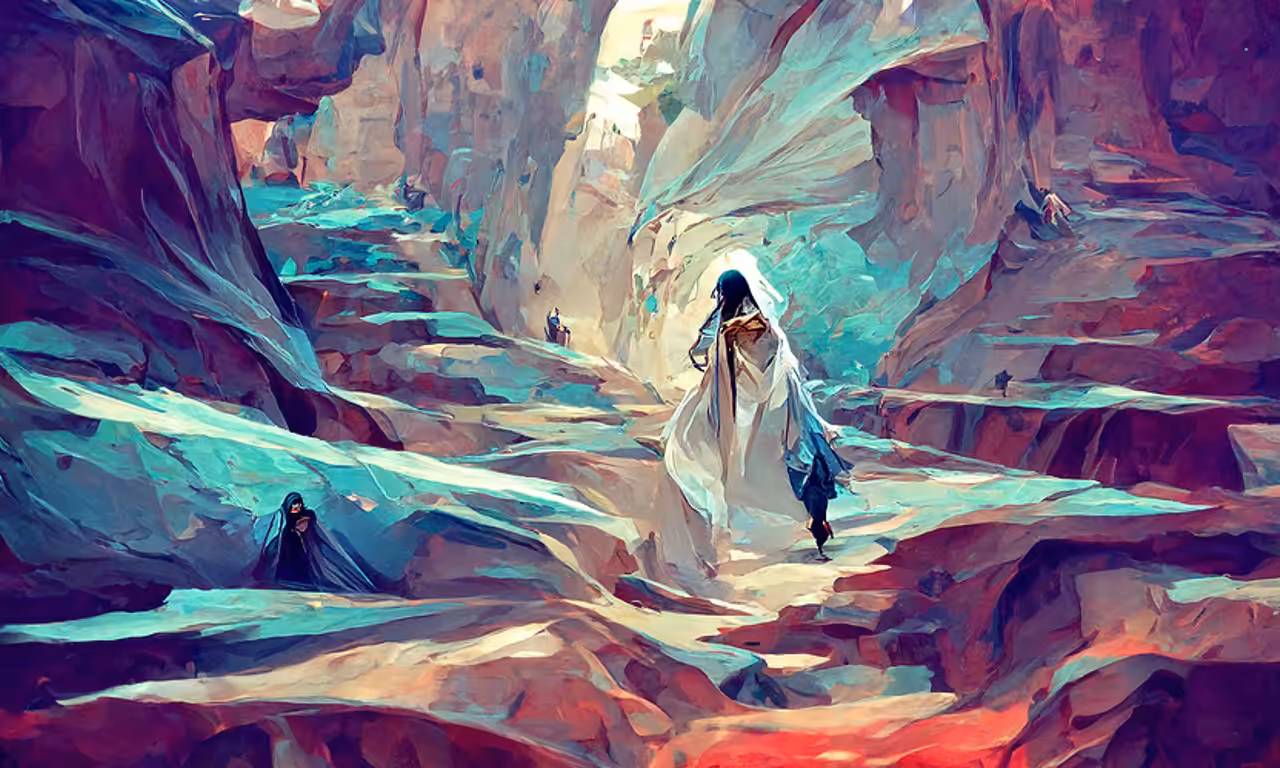 She Walks the Canyons