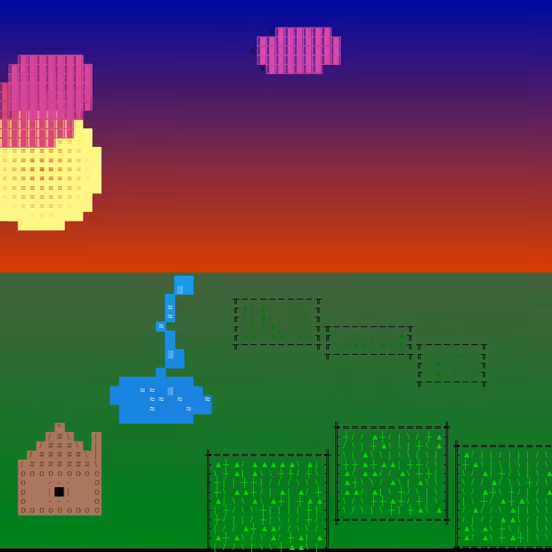 Ascii Timescapes #28