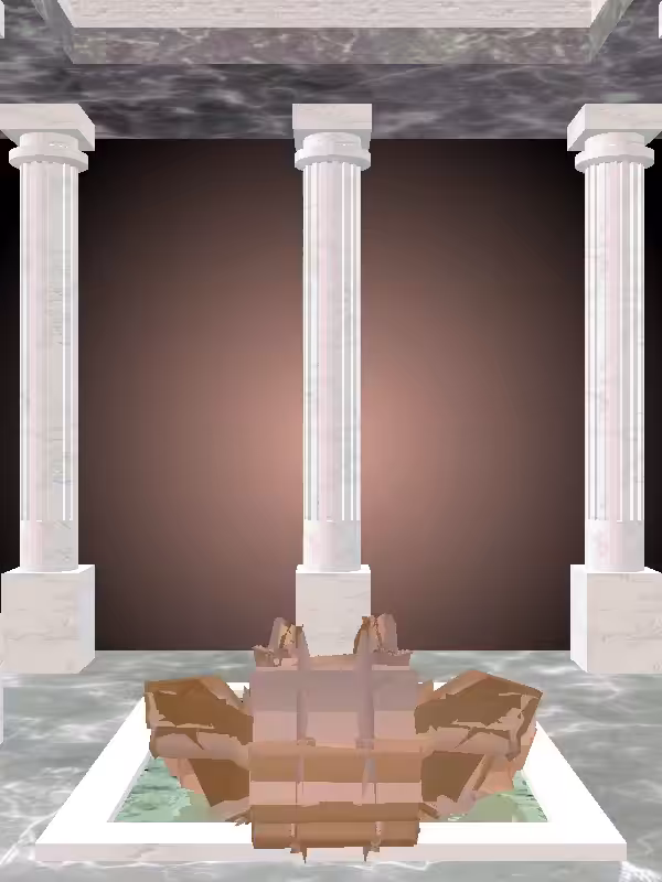 HeavenComputer: The Athletic Metallic Brick Man #2244