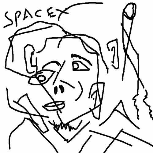 TanmayShah28: Elon Musk in  Picasso's style