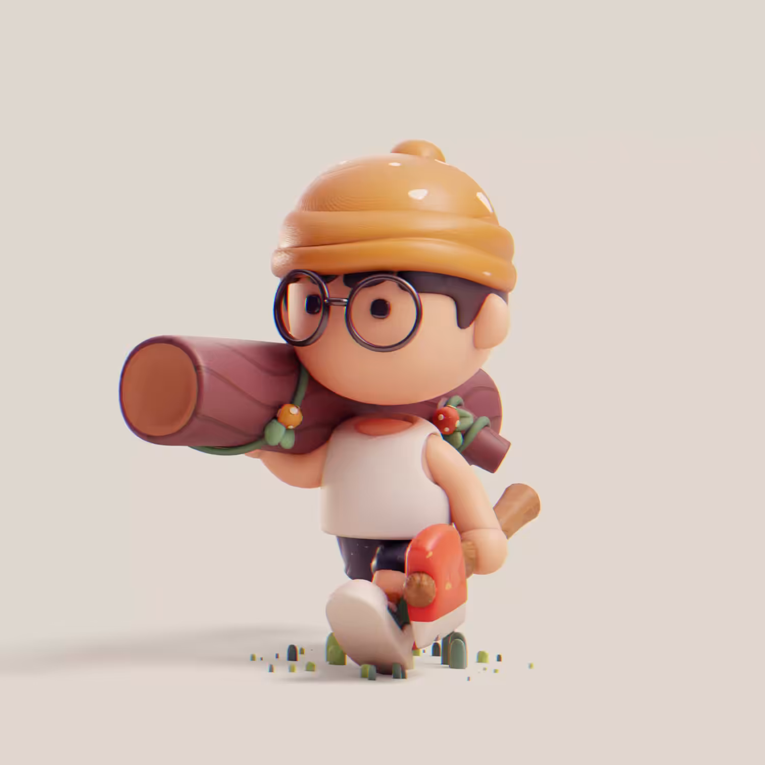 #035 - Woodcutter 