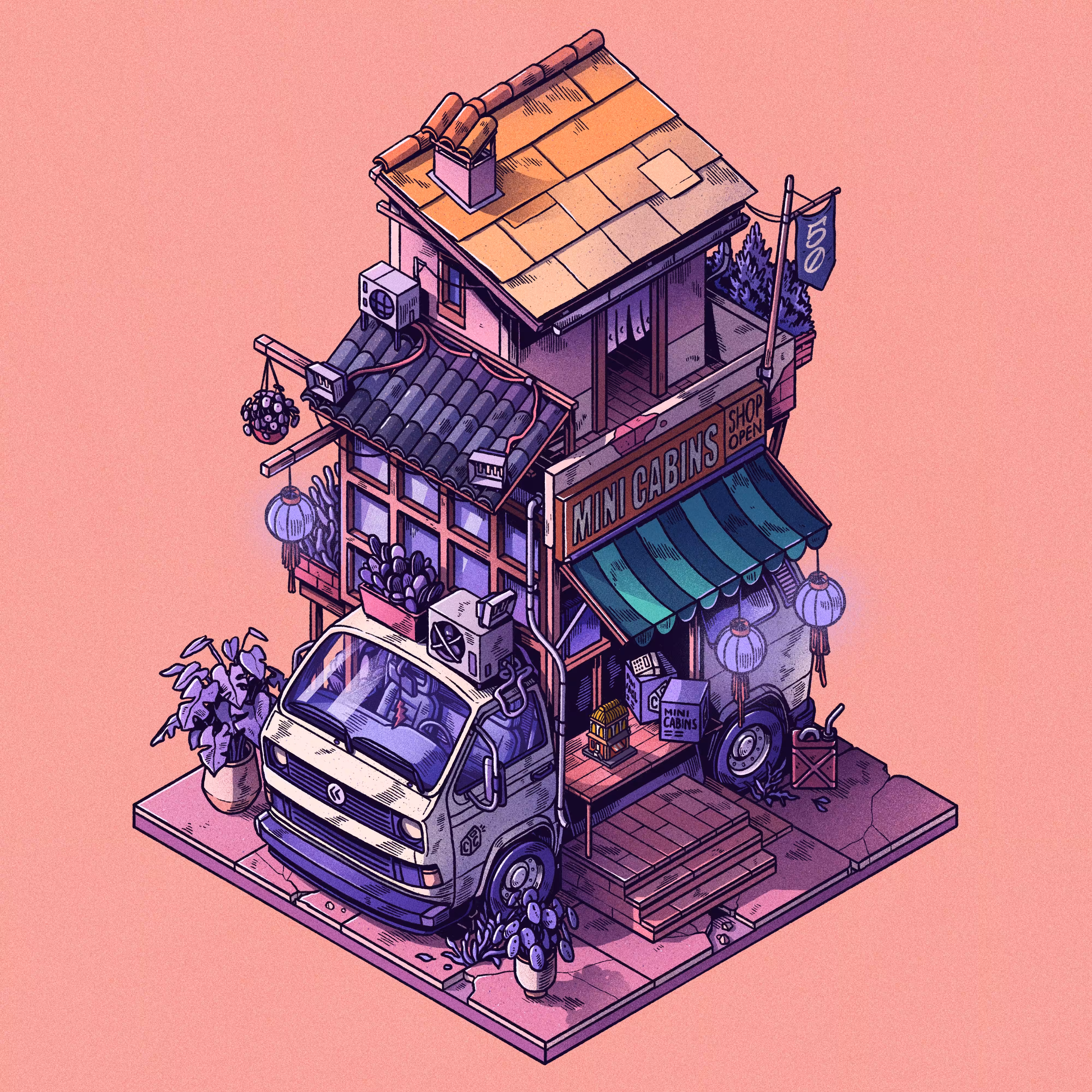 Curious Cabins #50: Caravan #475