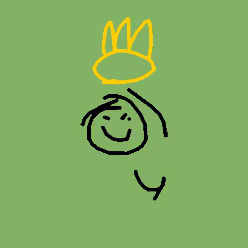 Basquiat Doodles: Basquiat #1087
