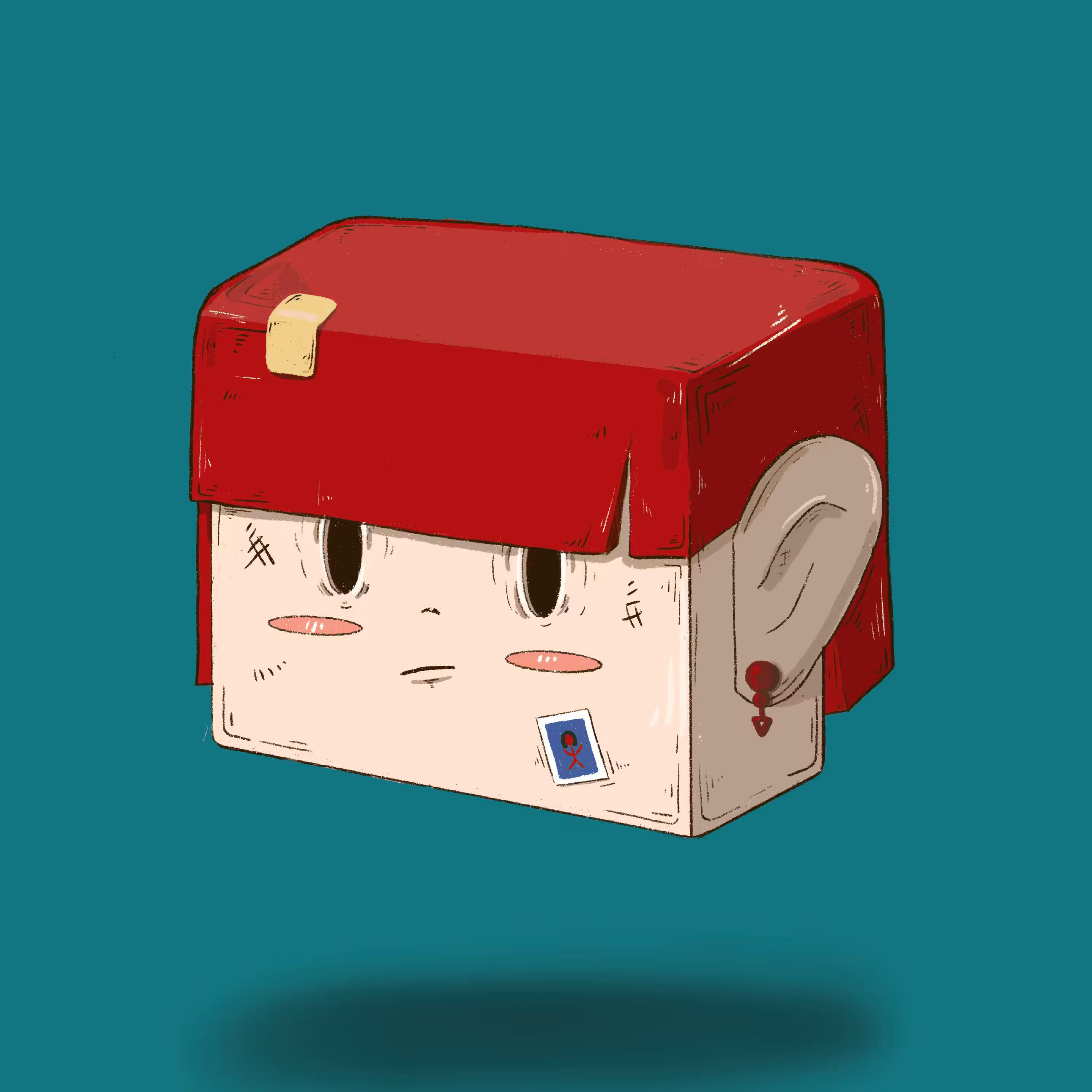 stamp girl 053