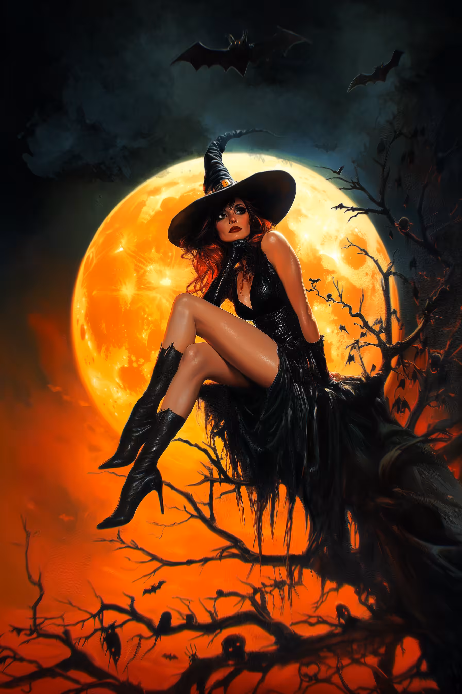 Lonely witch