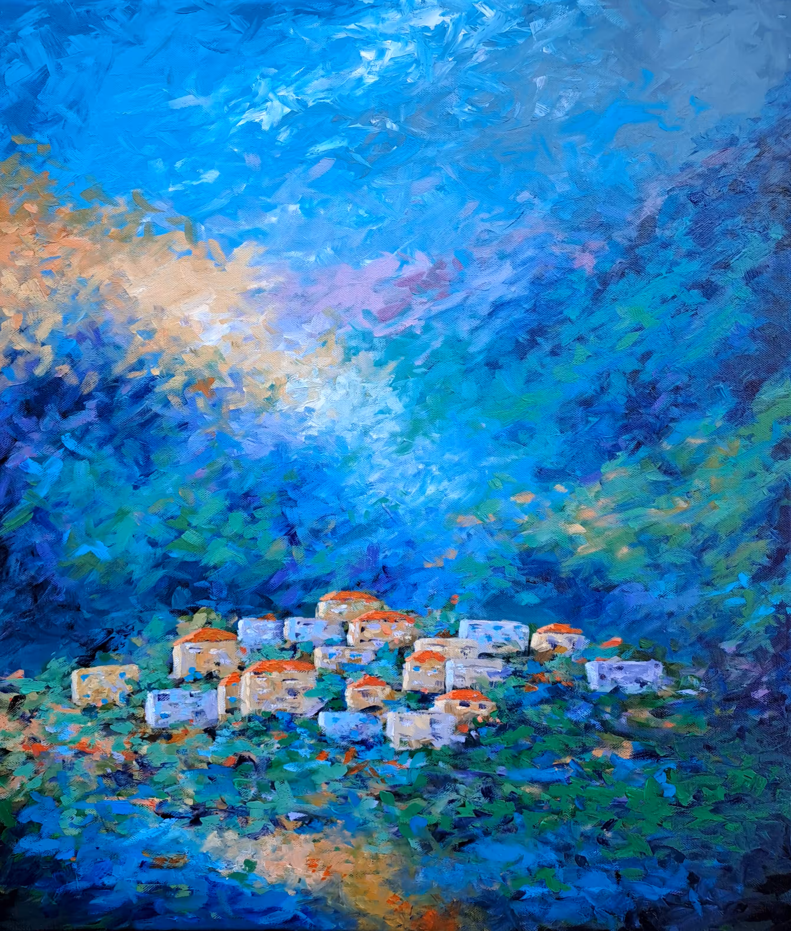 Colorful village