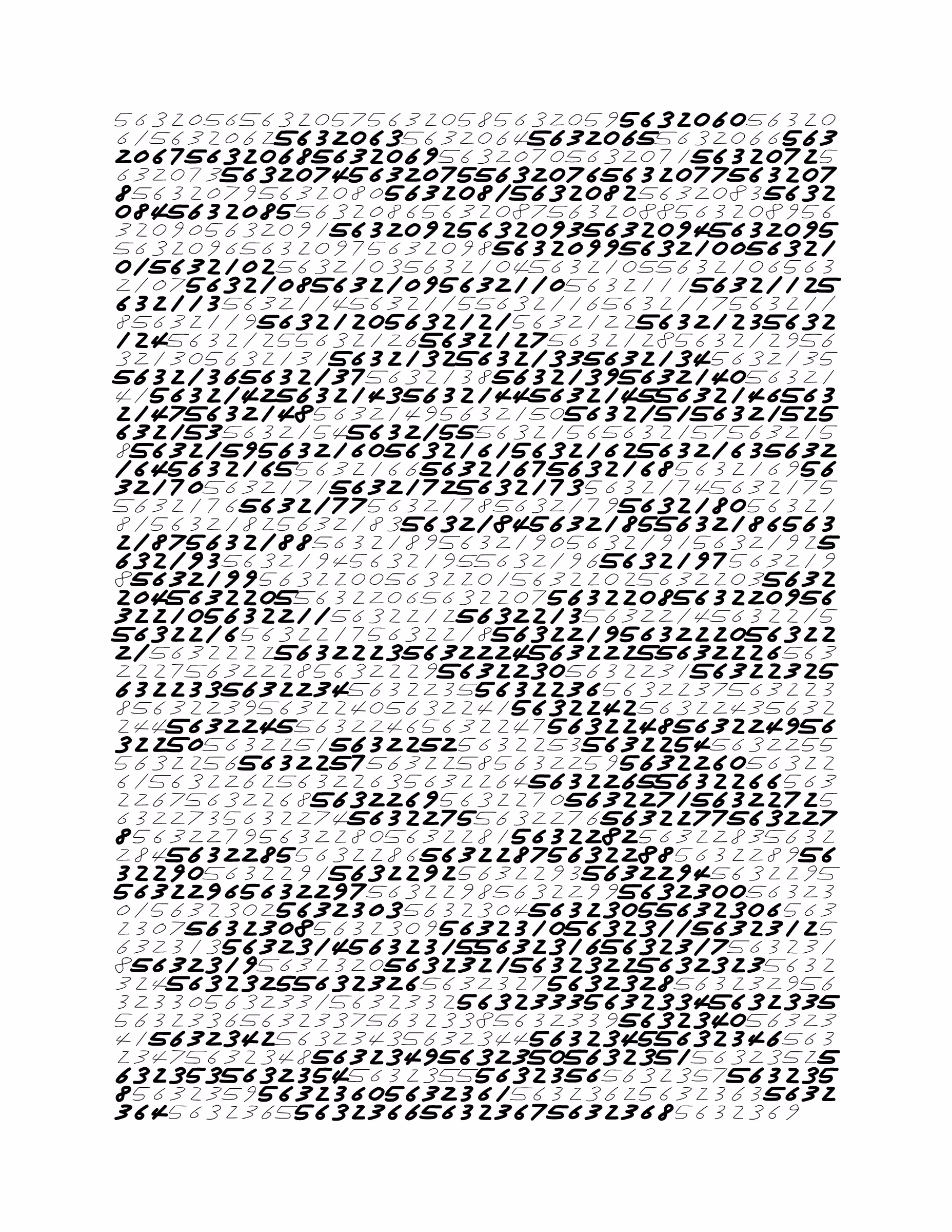 Endless (5,607,250 to Infinity) #77