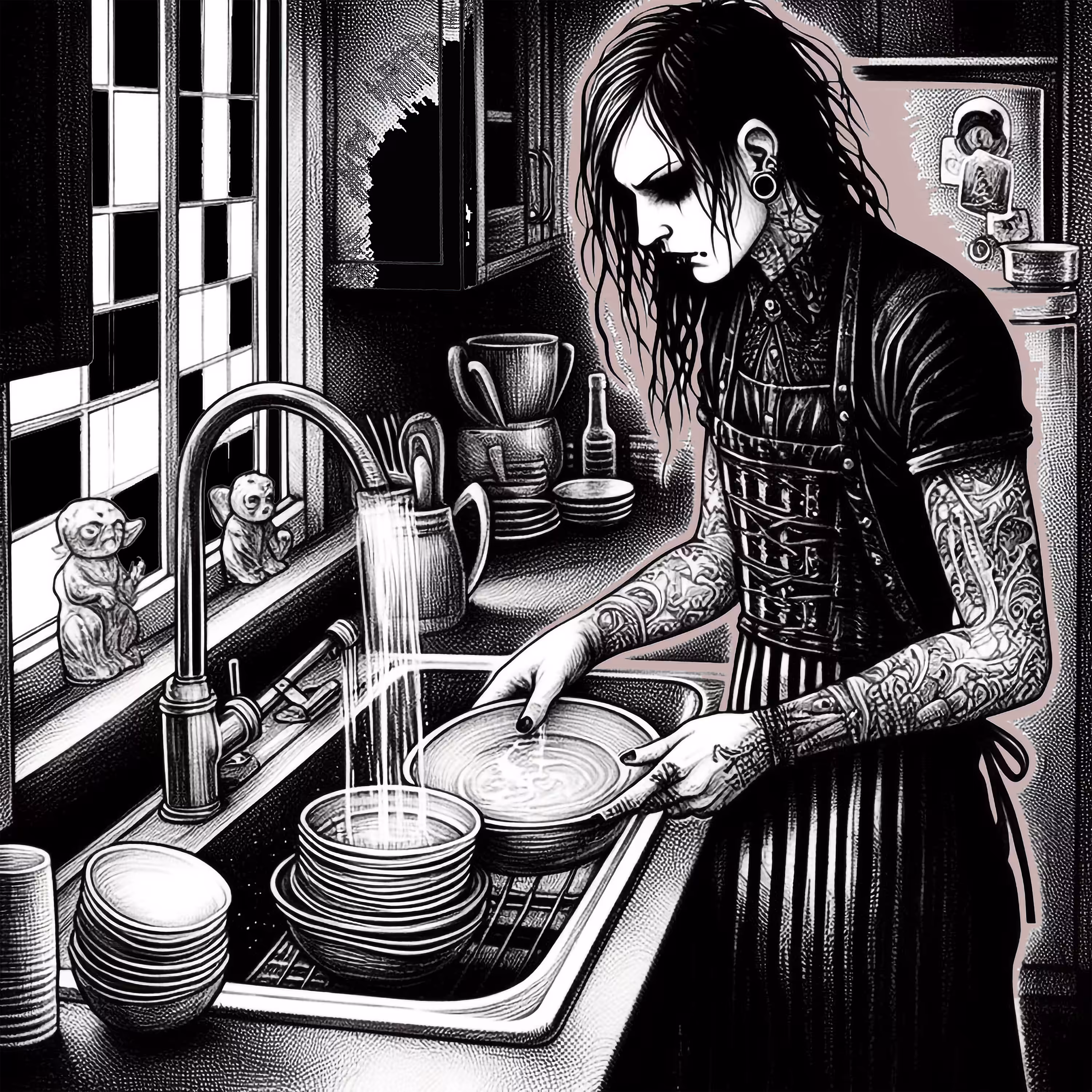 død: Housework
