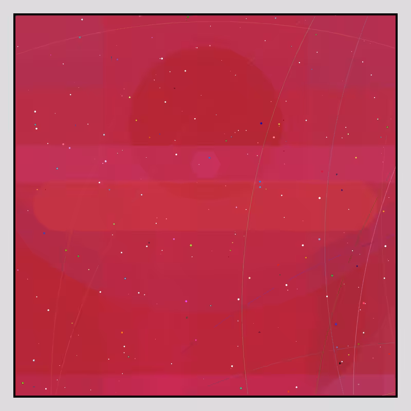 Color Field Starry B #120