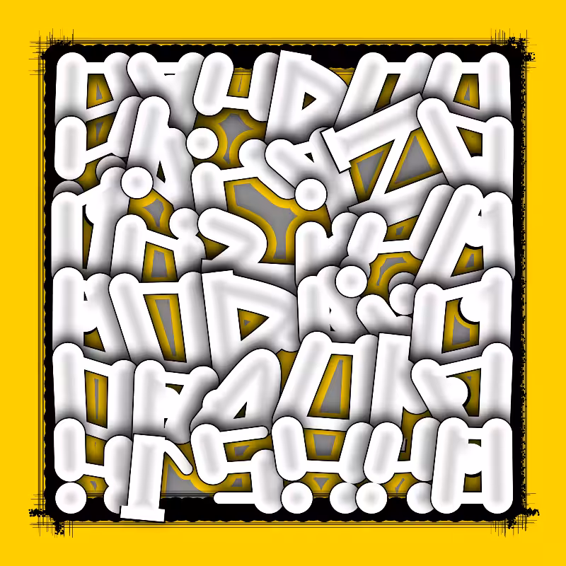 "Alphabetic signs" - (MatrixV2) #42