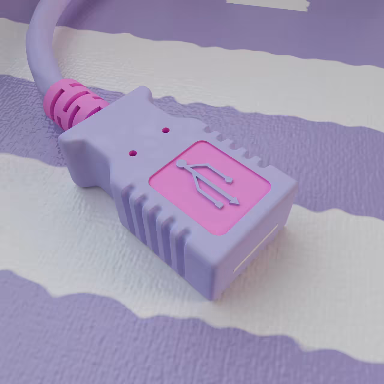 Cute USB cable  
