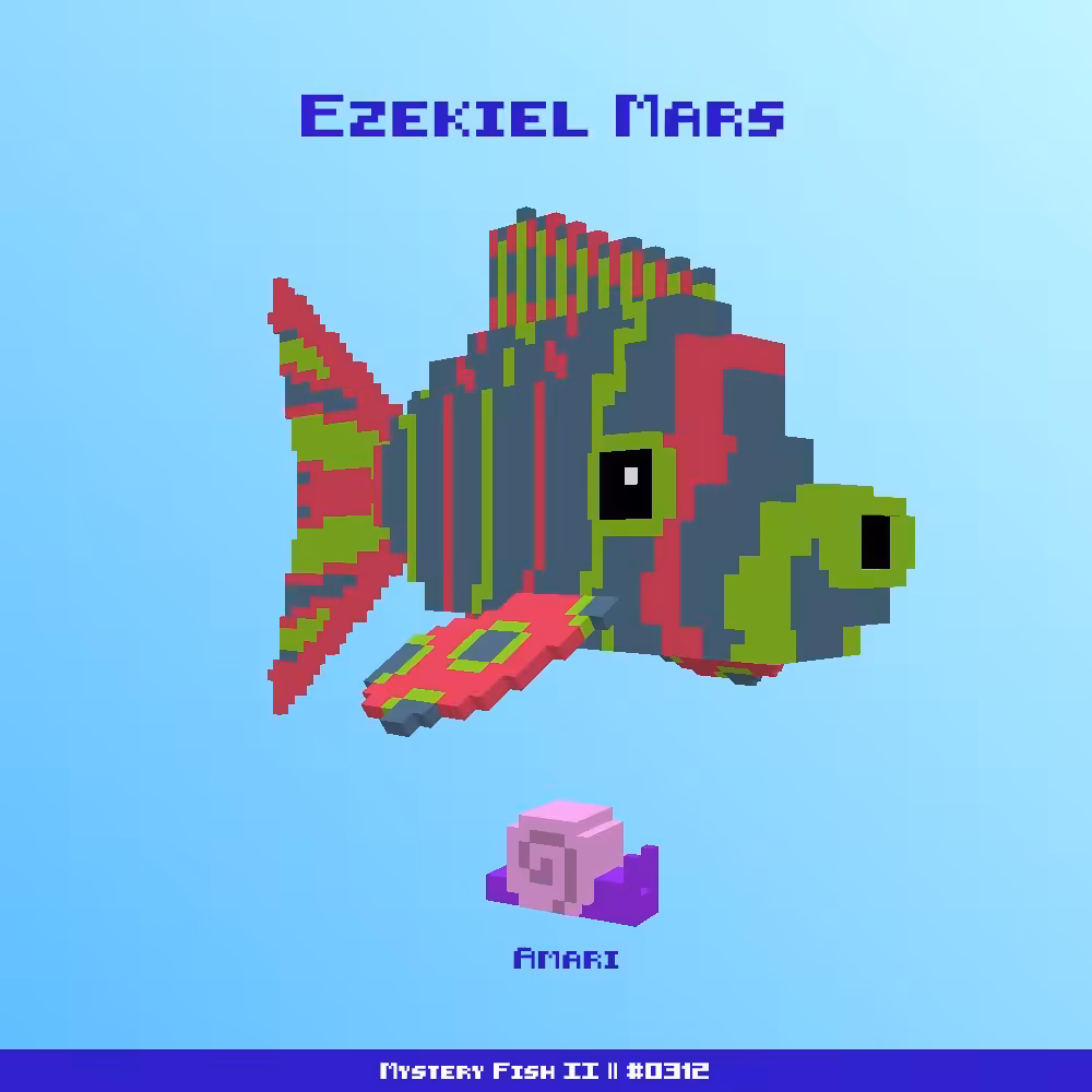 Ezekiel Mars :: Mystery Fish 0312/1000