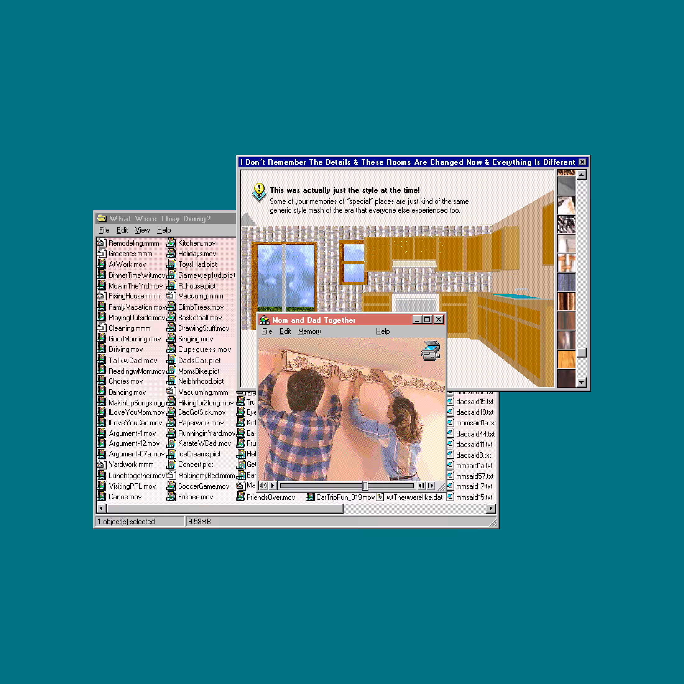 Do You Want To Feel Something?: Memories of Mom and Dad Together