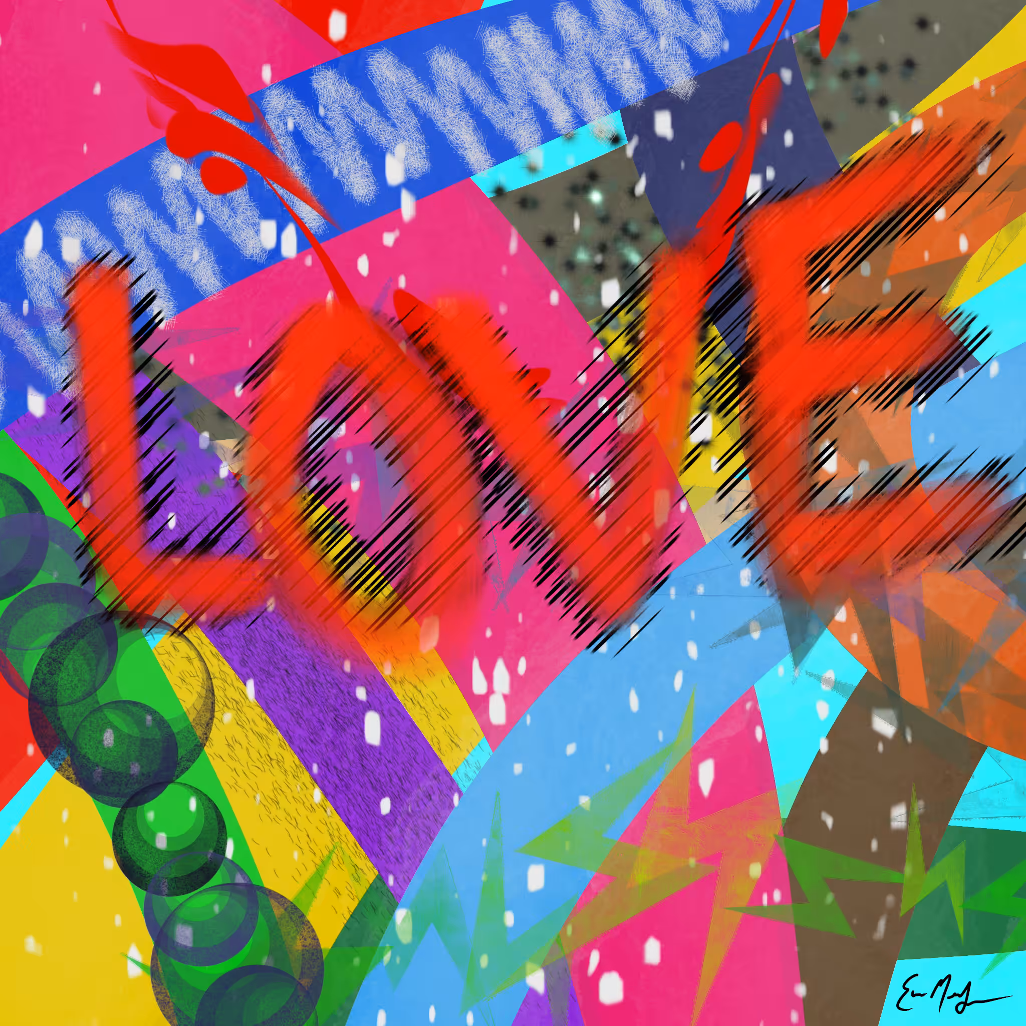 Graffiti Series #1 - Love