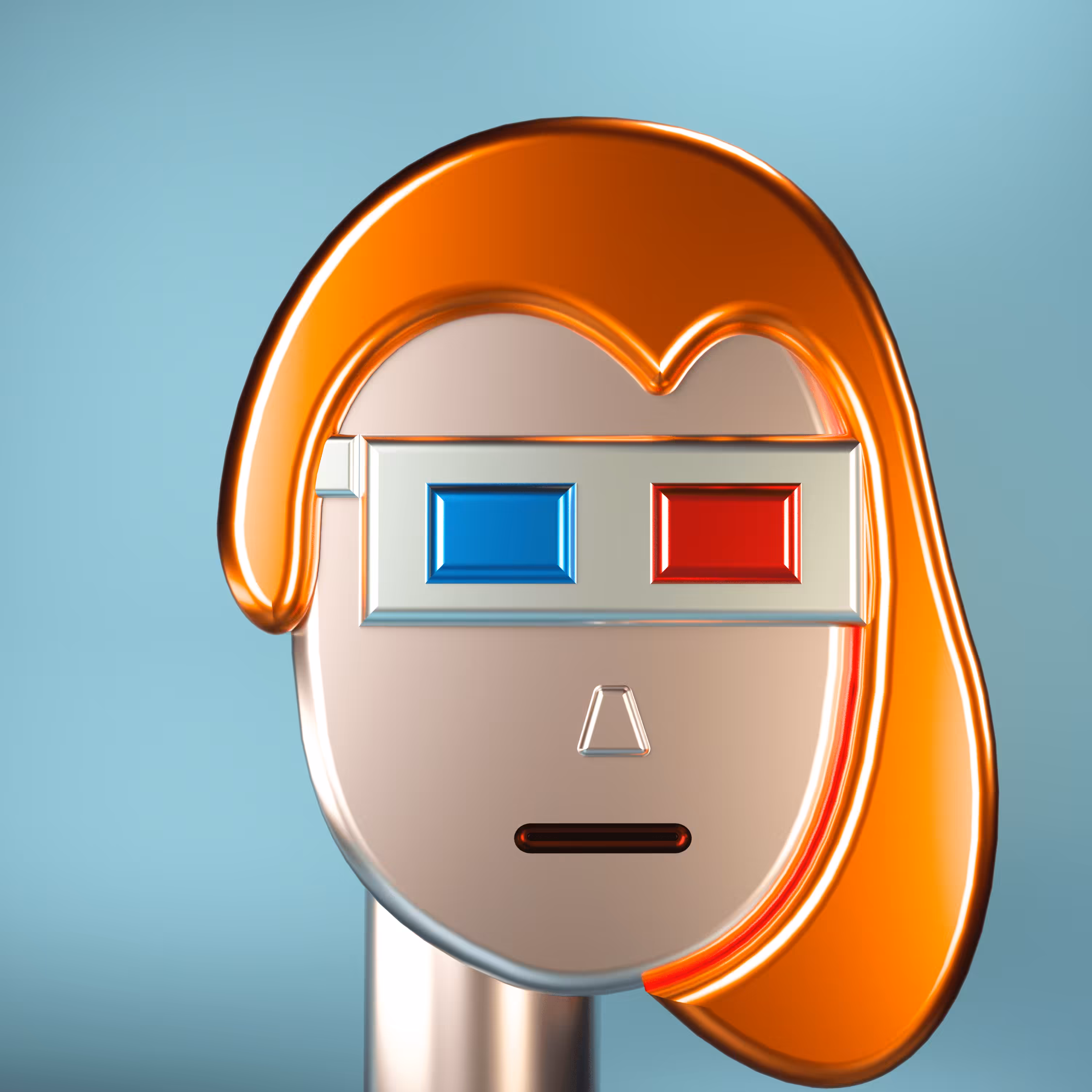 3D Chrome Punk #0683