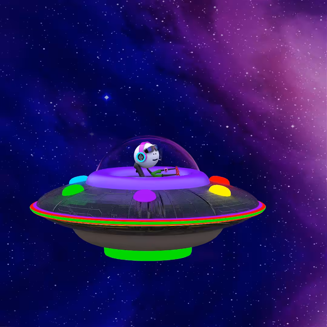 mfer 3D # 29 - Space Adventure