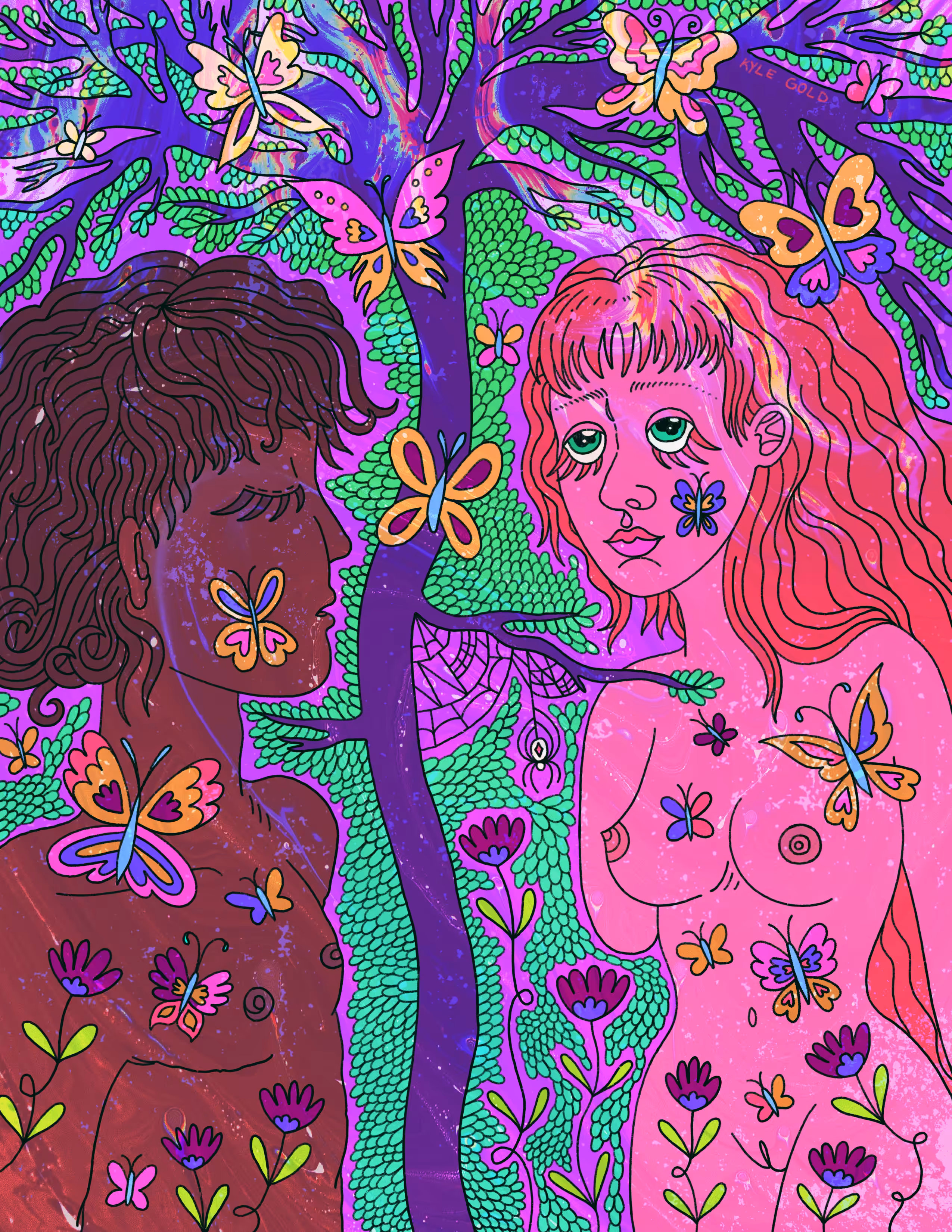 The Forest Nymph Lovers