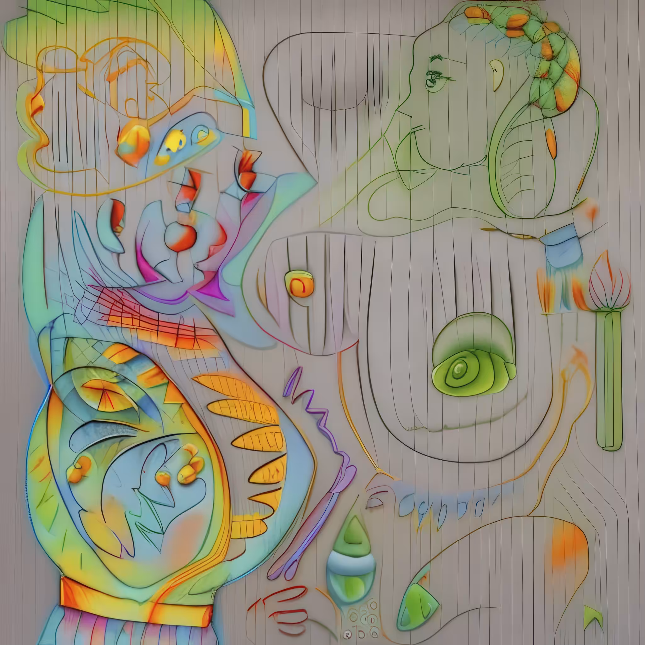 Switched On Picasso AI by Bard Ionson #049