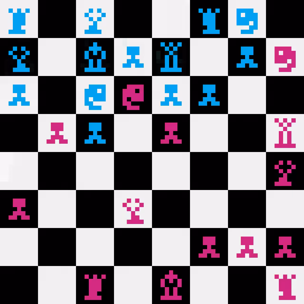 JestemZero vs Pixellare: Game 1.41 - P to B5