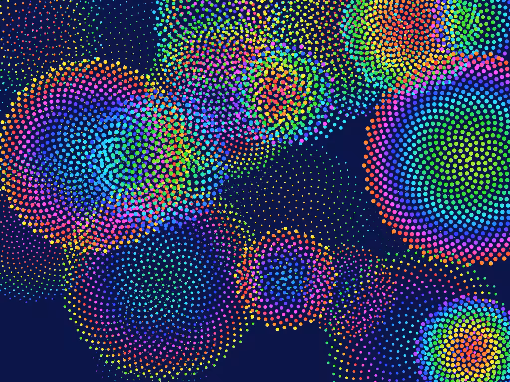 Phyllotactic Fireworks #6