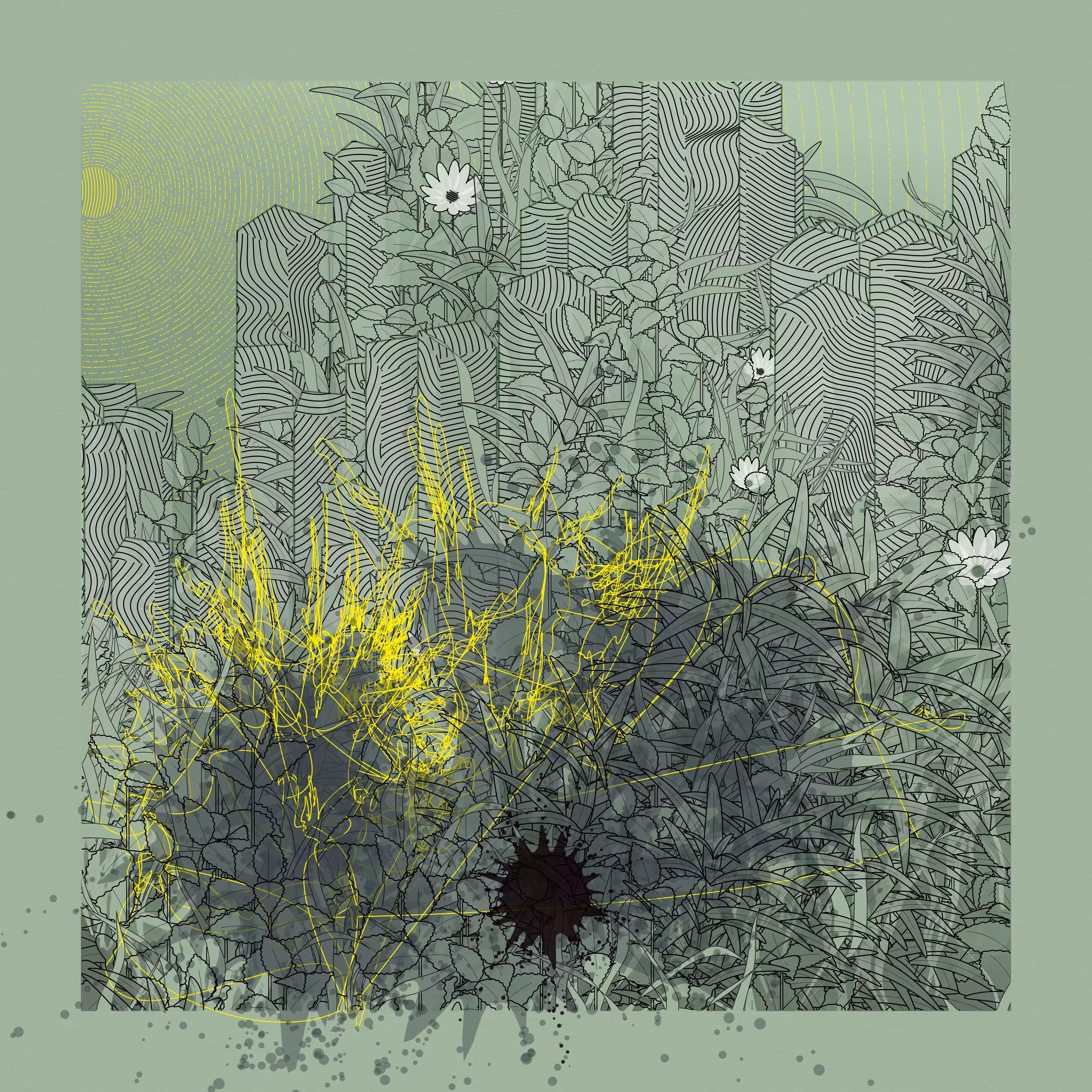 Landscape with Carbon Capture #1676